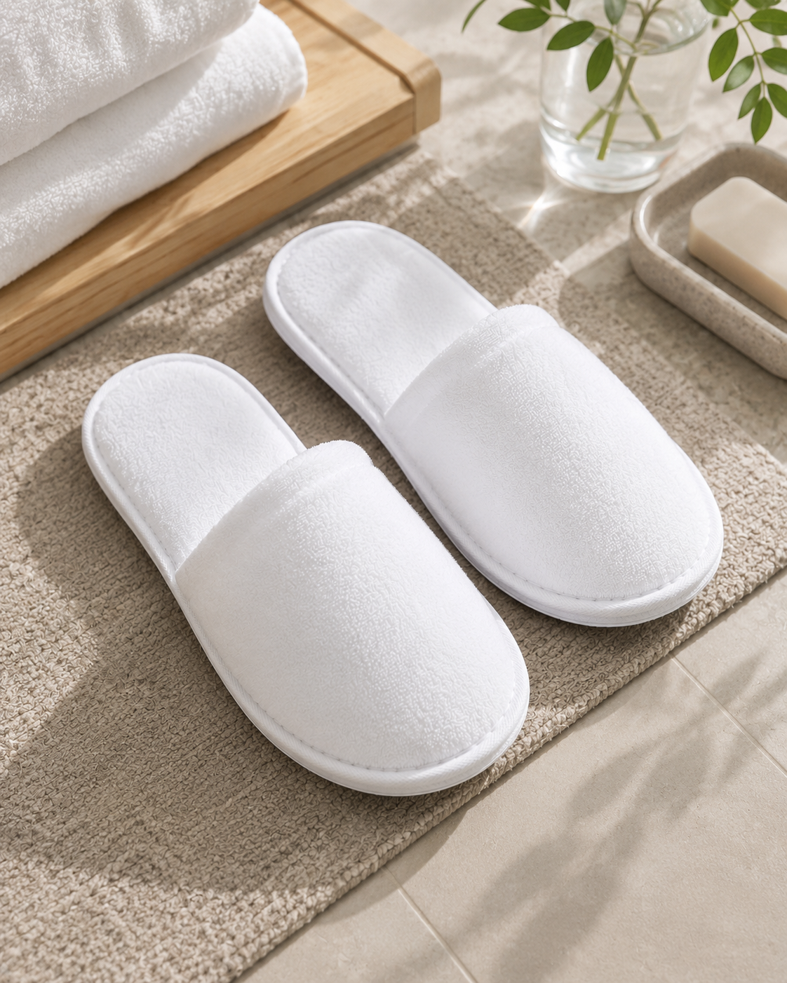 Chaussons Jetables pour Airbnb & Hôtels – Précommande Livraison Octobre